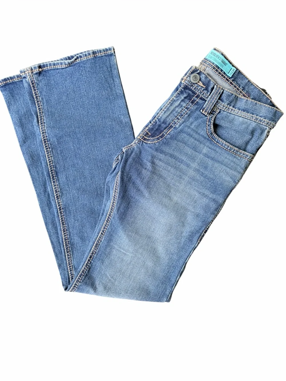 Like New Rock&Roll Denim Revolver Straight Slim Straight Leg Jeans
